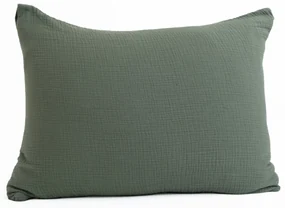 Mušelínová obliečka na vankúš 50 × 70 cm – Alexia olivová