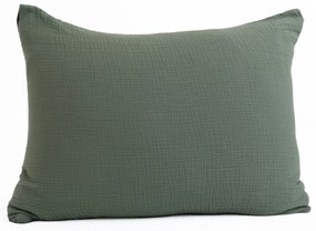 Mušelínová obliečka na vankúš 50 × 70 cm – Alexia olivová