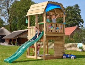 Detské ihrisko Jungle Gym Barn so šmýkalkou