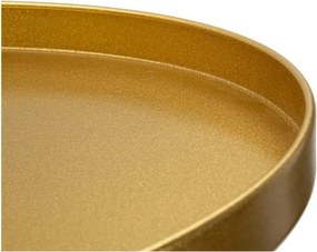 Kovový okrúhly odkladací stolík ø 51 cm Doha – Mauro Ferretti