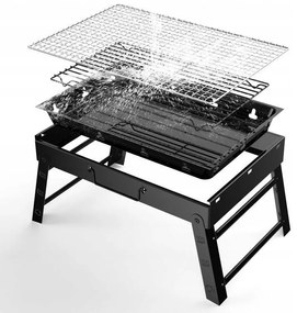 KIK KX3753 Skladací turistický gril prenosný
