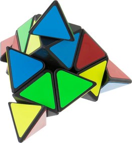 KIK MoYu Pyraminx 3x3 Black – logický hlavolam