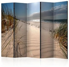 Paraván - Beach in Mrzezyno II [Room Dividers] Veľkosť: 225x172, Verzia: Akustický