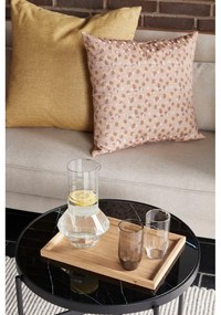 Žltý vankúš Hübsch Nela, 60 x 60 cm