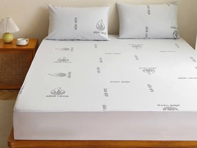 XPOSE® Aloe Vera chránič matraca PREMIUM - biely 160x200 cm