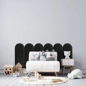 Zástena za gauč - Oblúk - 30x80cm Farba: Čierna, Rozmer: 30x80
