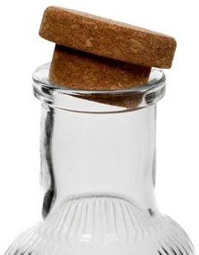 Karafa NATIA priesvitná s korkom 890999 1L