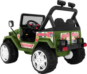 Ramiz Detské terénne auto na batérie Raptor Drifter zelené + ovládač na diaľkové ovládanie