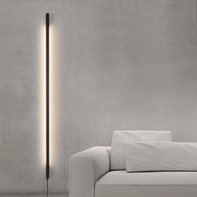 Toolight Toolight, LED nástenné svietidlo 150cm, 20W, 3000K, LHJ066-W, čierna matná, OSW-60034