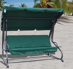 Záhradná hojdačka RAMIZ 8011 - zelená