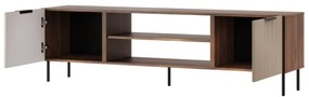 TV STOLÍK FLORENCE WARMSKÝ ORECH / KAŠMÍR 180 cm