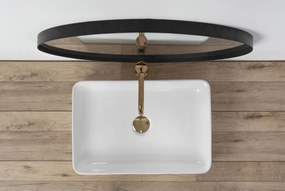 Rea Avia, umývadlo na dosku 510x345x110 mm, biela lesklá, REA-U0840