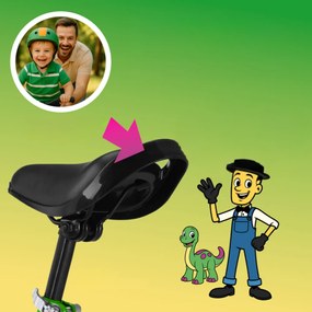 Rennmeister Detské odrážadlo QUIDO, od 3 rokov, zelená