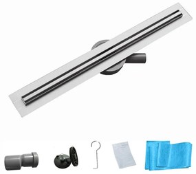 Sprchový žľab MAXMAX Mexen FLAT 360 SLIM, 1041060