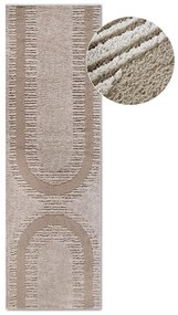 Béžový behúň 80x240 cm Bartoux Beige – Elle Decoration