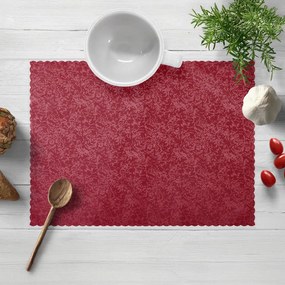 Biante Teflónové prestieranie na stôl TF-036 Venezia vínovo červené 30x40 cm