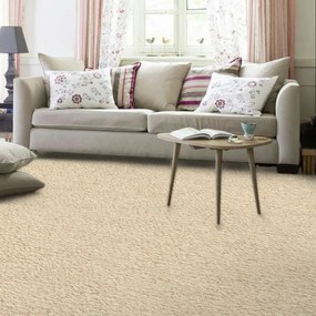 ITC, Koberec metráž Velveti 6913, na mieru, šíře 4m, béžová, twinback (filc+juta), obchodné priestory