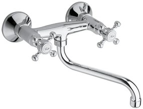 Reitano Rubinetteria Reitano Rubinetteria, ANTEA nástenná batéria, chrómová, 3061