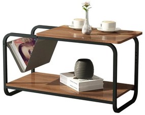 Konferenčný stolík, moderný, 2-úrovňový, ModernHome