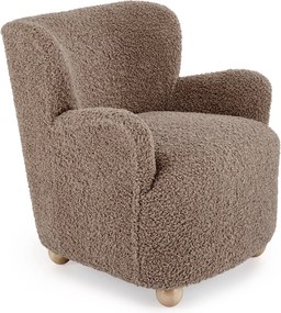Designové křeslo Claudio cappuccino