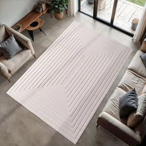 Krémový vnútorný a vonkajší koberec 160x230 cm Doha 1653 Cream – Ayyildiz Carpets