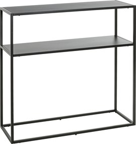 XXXLutz KONZOLOVÝ STOLÍK, čierna, kov, 80/30/80 cm - Online Only obývacie izby - 001931104206