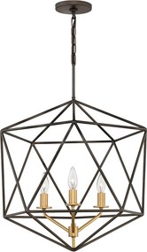 XXXLutz ZÁVESNÉ SVIETIDLO, 50.8/76.3 cm Elstead Lighting - Interiérové svietidlá - 009093112901