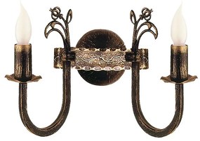 Jupiter 320 - KO K 2 - Nástenné svietidlo KORONA 2xE14/40W/230V