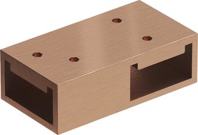 Mexen T spoj pre Kioto WALK-IN sprchové steny 8mm, medená matná, 800-09-65