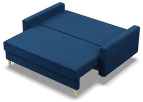 Dvojmiestna pohovka BLANK Elegant rozkladacia, granátová