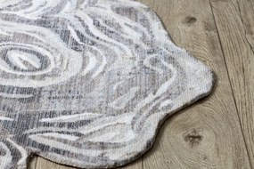 Koberec TINE 75426A peň - krém / sivý