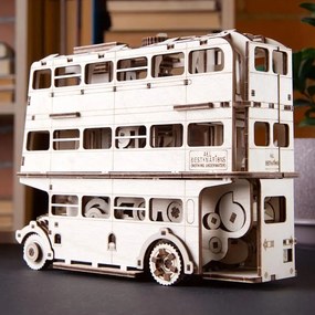 Ugears 3D mechanické puzzle Harry Potter Rytiersky autobus 268 ks