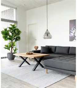 Konferenčný stolík s doskou z masívneho dubu House Nordic Toulon, 120 x 70 cm