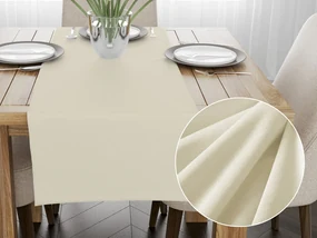 Biante Zamatový behúň na stôl Velvet Prémium SVP-003 Smotanový 45x180 cm