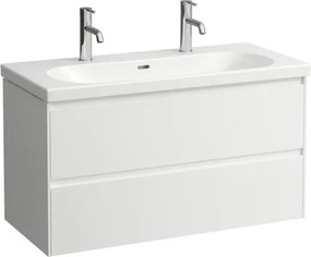 Laufen Lua kúpeľňová skrinka bez umývadla 98,5x51,5x45 cm biela mat H4035621122601