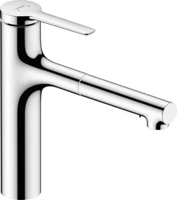 Hansgrohe Zesis M33, páková kuchynská batéria 160, vyťahovacia sprška, 2jet, chróm, HAN-74801000