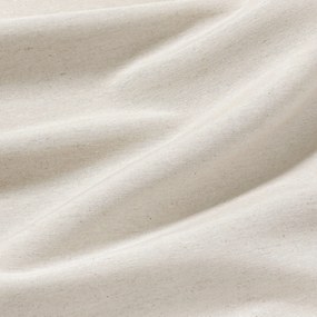 Goldea oválny obrus loneta - režný 120 x 180 cm