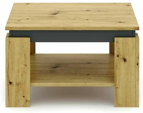Konferenčný stolík Hudson A, dub artisan / antracit