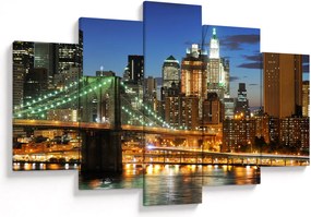 Obraz - Most s New Yorkom (150x105 cm)