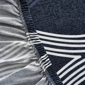 4Home Napínací poťah na kreslo Elegant modrá, 90-140 cm + obliečka na vankúšik zadarmo, 90-140 cm