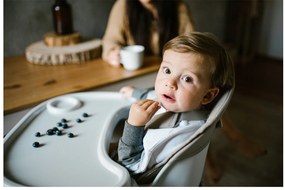 Detská jedálenská stolička Kidwell NOBIS ružová 6–36 mesiacov