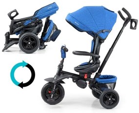 MILLY MALLY Detská trojkolka 6v1 Milly Mally Stanley navy-black