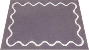 Koberec Lima M180A fialový / krémový