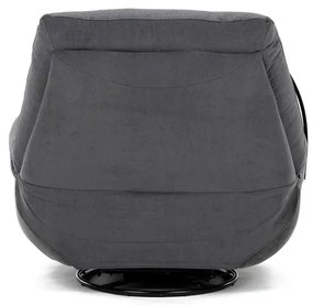 Autronic BONTEC Polohovacie kreslo, elektrické zabudované ovládanie, šedá, látka, TV-7089 GREY2 Farba: Šedá