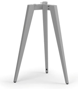 Stolová podnož VIBE, 520 x 725 mm, sivostrieborná