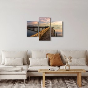 Obraz - Na brehu jazera Obersee (90x60 cm)