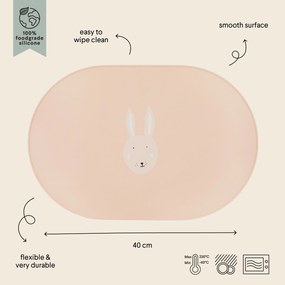 Detské silikónové prestieranie Mrs. Rabbit