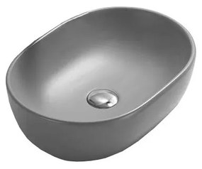 Mexen Viki umývadlo, 48x35 cm, svetlá šedá, 21054861