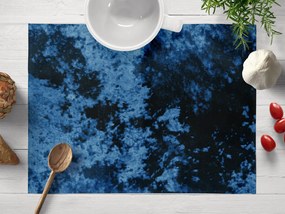 Biante Dekoračné zamatové prestieranie na stôl Diana DI-007 Káľovská modrá 35x45 cm