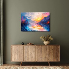Obraz - Maľba krajiny (90x60 cm)